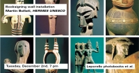 Hermes/Unesco. Martedì 2 dicembre alla libreria Leporello booksigning e installazione fotografica di Martín Bollati: una collezione immaginaria di oggetti archeologici nata dall’intelligenza artificiale