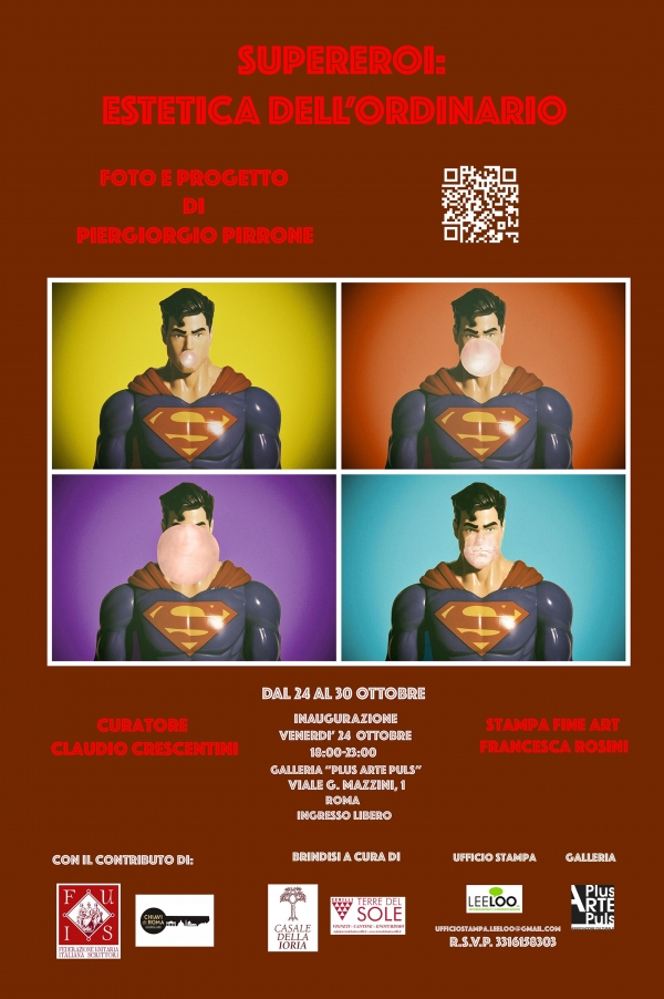 Piergiorgio Pirrone. Supereroi – Estetica dell&#039;ordinario