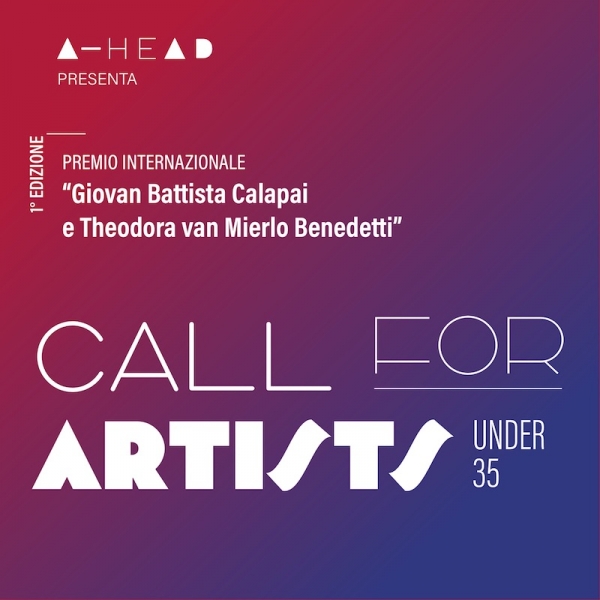 A-HEAD Project, progetto promosso da Angelo Azzurro ONLUS, indice la prima edizione del Premio Internazionale Giovan Battista Calapai e Theodora van Mierlo Benedetti per sostenere artisti under 35. Scadenza 10 giugno