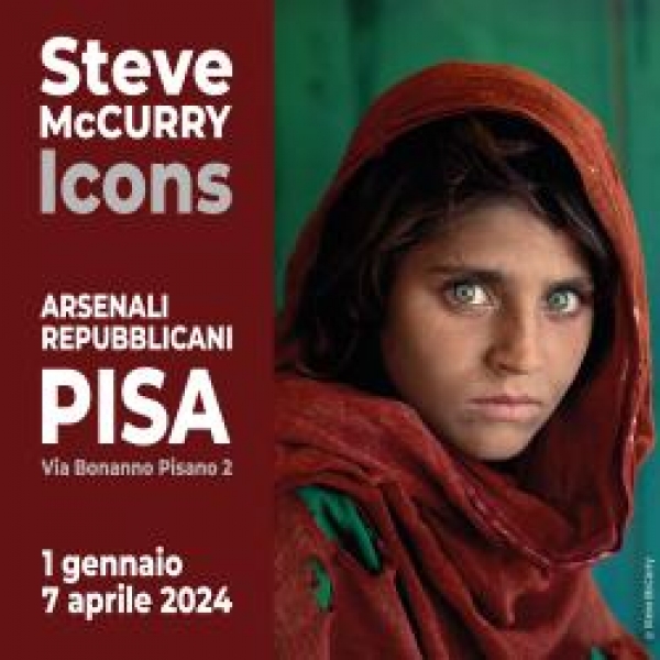 Steve McCurry, Icons. Fino al 7 aprile agli Arsenali della Repubblica di Pisa una selezione di capolavori del grande fotografo americano