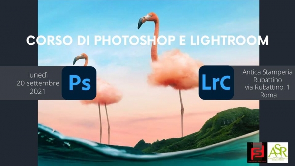 Corso di Photoshop con Formazione Fotografica a partire da lunedì 20 settembre